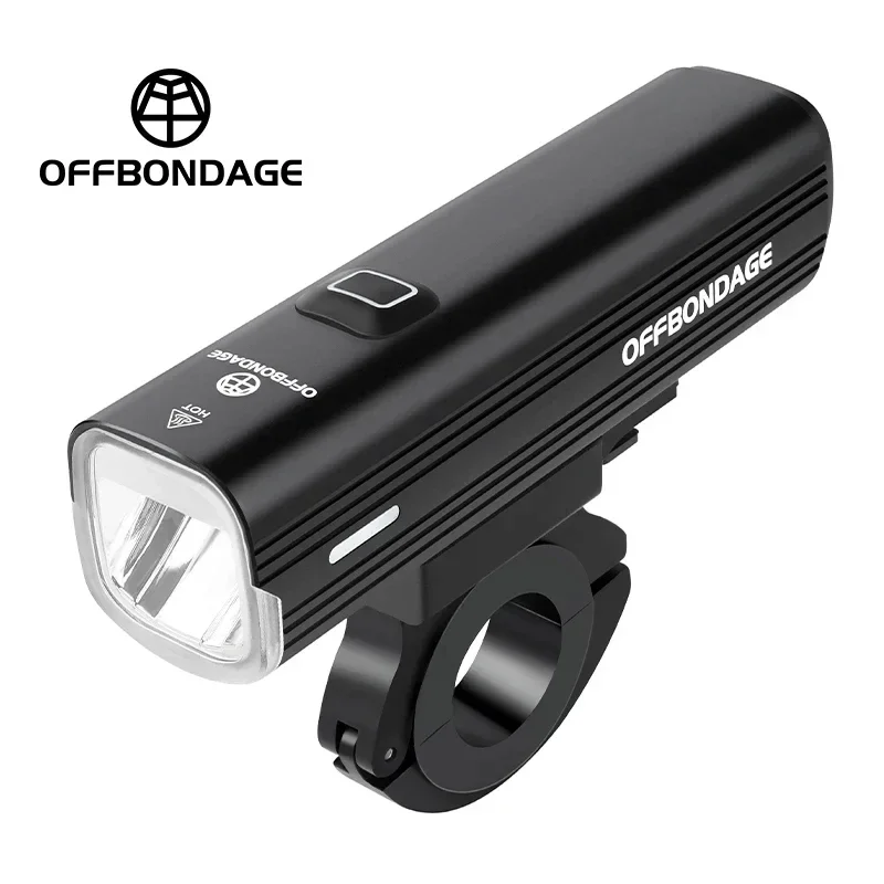 AliExpress OFFBONDAGE Bike Front Light Rainproof USB Rechargeable Bicycle Light 1000LM Cycling Headlight LED 4800mAh Flashlight Bike Lamp