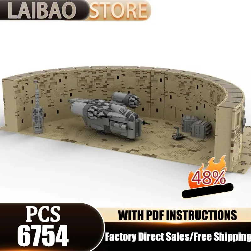 

Популярный конструктор «Звездные войны»: Модель имперского ангарного комплекса, технологичные кирпичики, модель знаменитой сцены, набор для сборки, игрушка, подарок