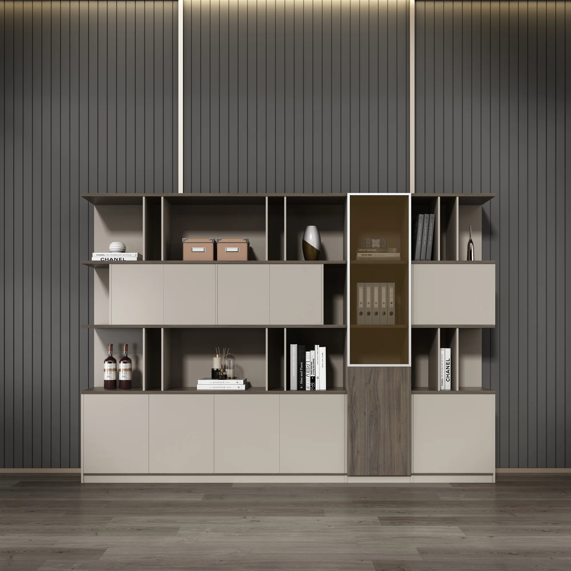 

！@European Modern Design Multi-function Executive CEO Manager Boss Office Large Walnut Wooden Filing Storage Cabinet