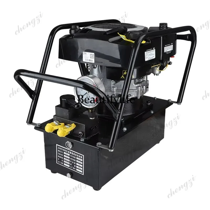 A81 Portable Electric Hydraulic Press Pump Pure Copper Lithium Motor Single Circuit Foot Switch For Hydraulic Crimping Machine