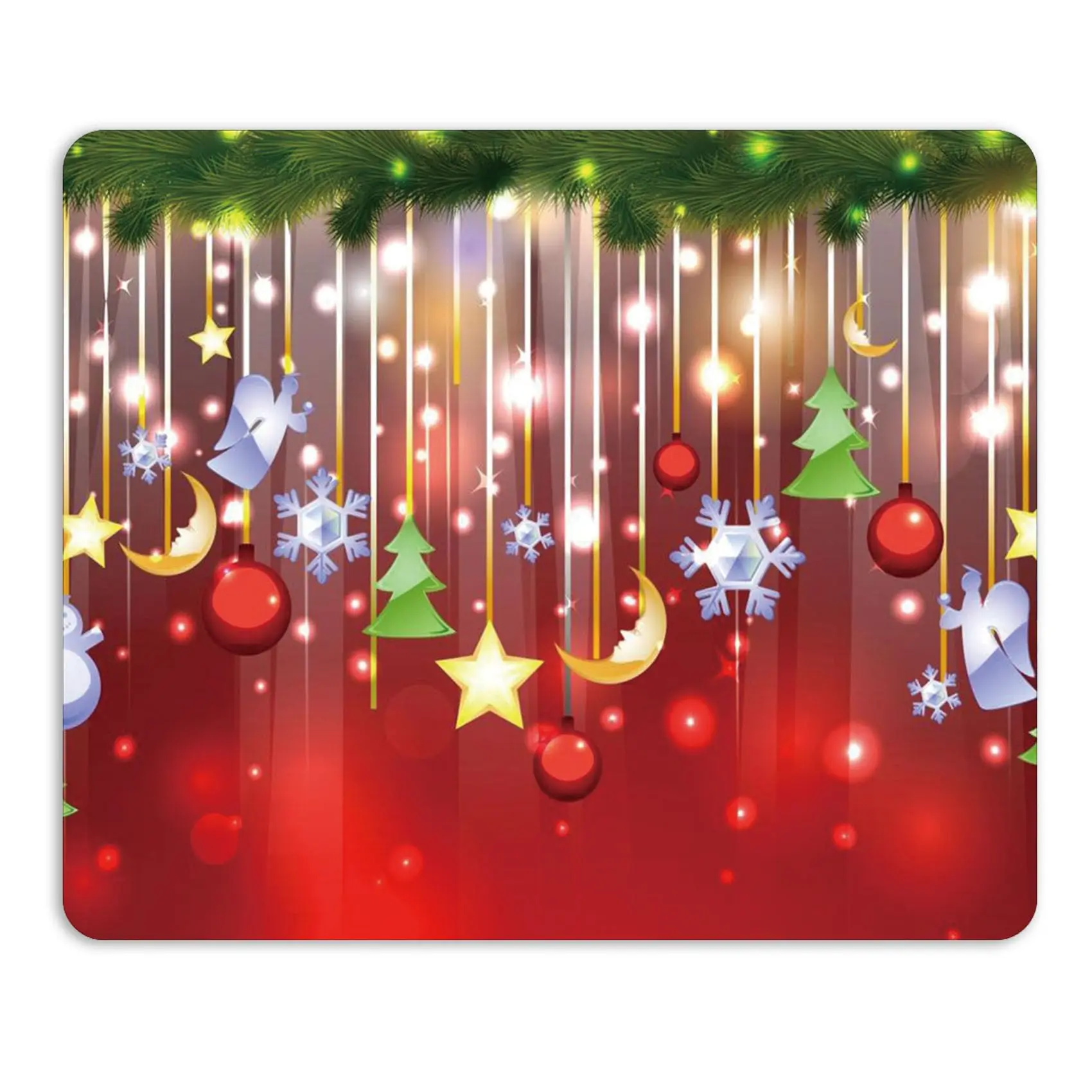 

Hot-Selling Christmas Style Printing Square Mouse Pads Comfortable Gaming Mousepad Mouse Mat Keyboard Mats Desk Pad 22x18cm