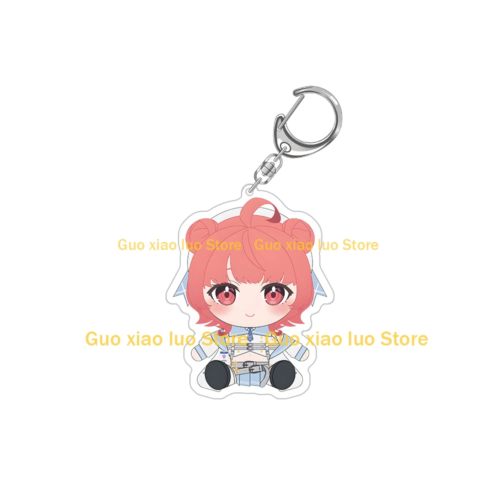 VTuber VSPO KOGARA TOTO KAGA SUMIRE ICHINOSE URUHA TOSAKI MIMI  TACHIBANA HINANO Chibi Anime Acrylic keychain Bag pendant gift
