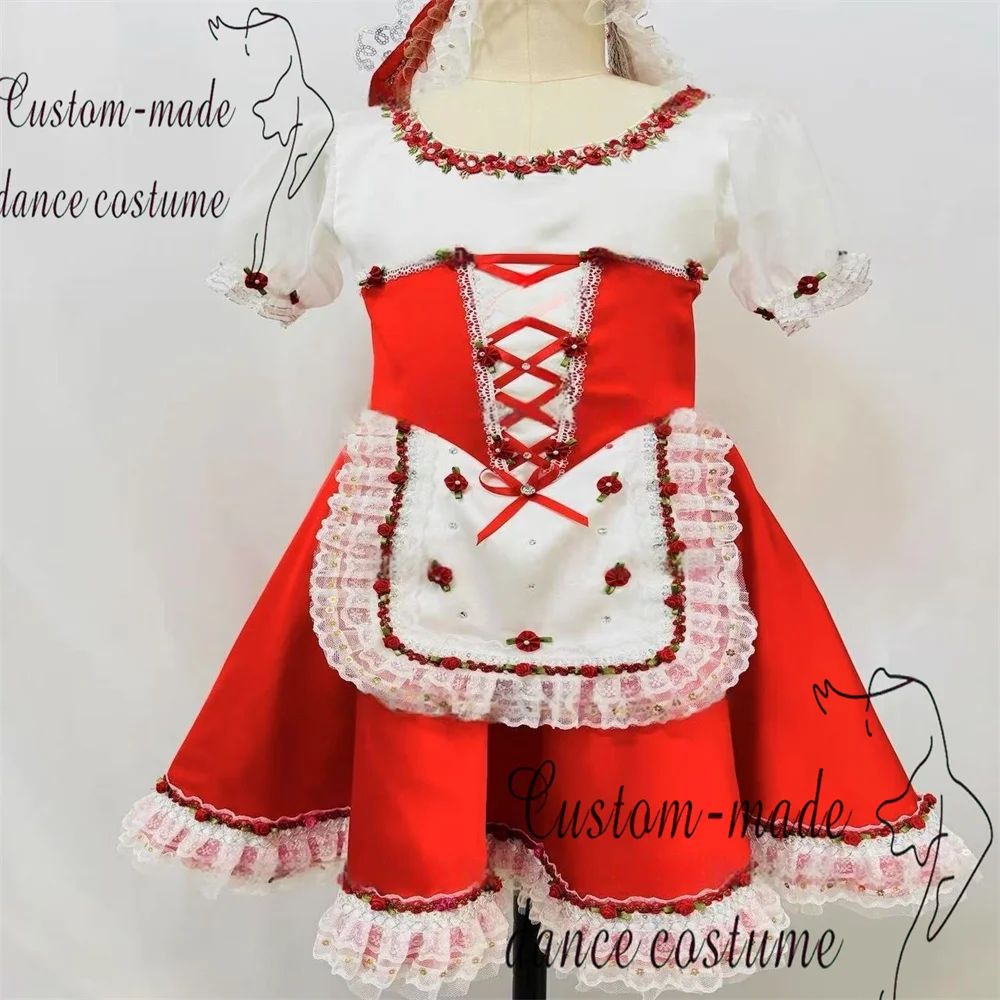 

Вариалы Красной Шапочки Балетная Юбка Классическая Красная Сверкающие Кружева Красный Цветок Пышная Юбка Короткая Юбка Из Пряжи