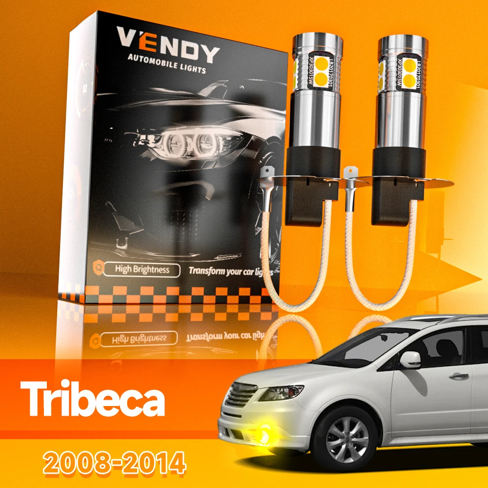 

2pcs H3 For Subaru Tribeca 2008-2014 LED Fog Light 2009 2010 2011 2012 2013 Canbus Accessories
