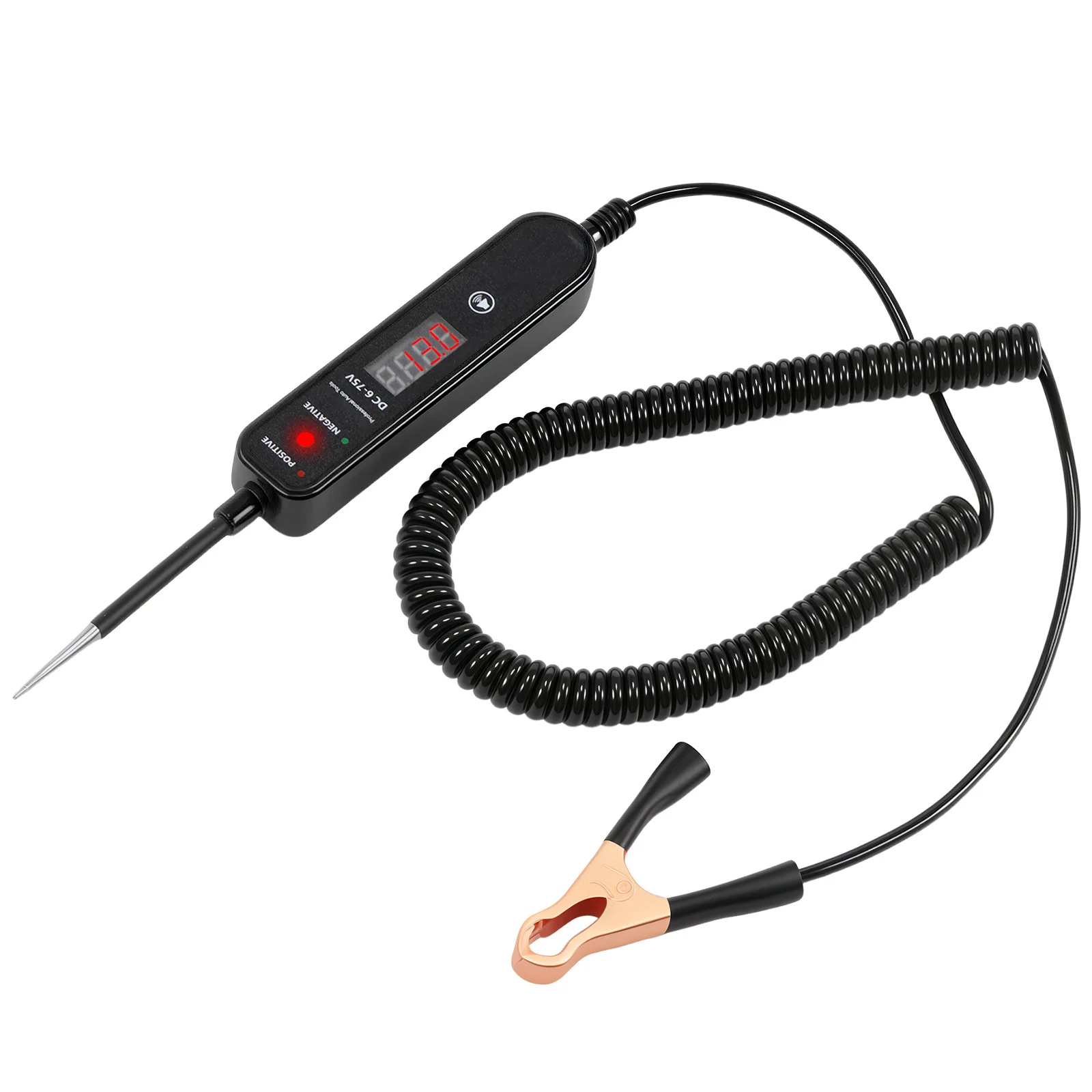 

Автомобильный электрический тестер, ручка 4-60 В постоянного тока, высокоточный автомобильный зонд, ручка, портативный автомобильный искатель короткого замыкания, тест батареи