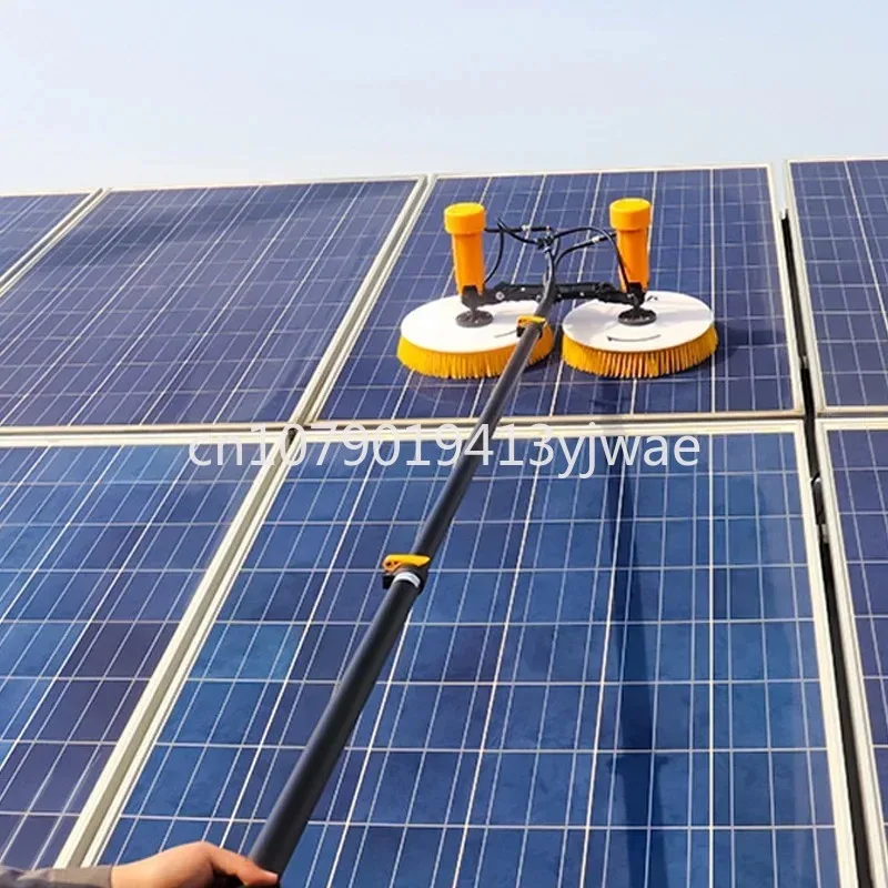 Manufacturer Solar Panel Cleaning Washing Machine 3.5/5.5/ 7.5m Automatic Roller Brush With Double Head Robot