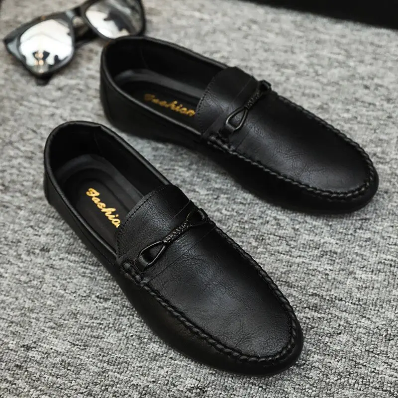 Driver Loafer Men Leisure Flats British Style Cosy Shoes Shallow Footwear