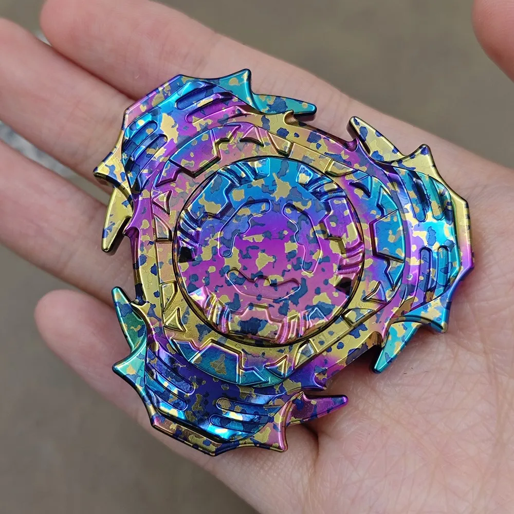 DLedc LEIYA Fidget Spinner clou ouvert gyroscope soulagement de l'anxiété Gadgets métal Fidget jouet pour adultes conceptions originales soulagement du Stress jouet