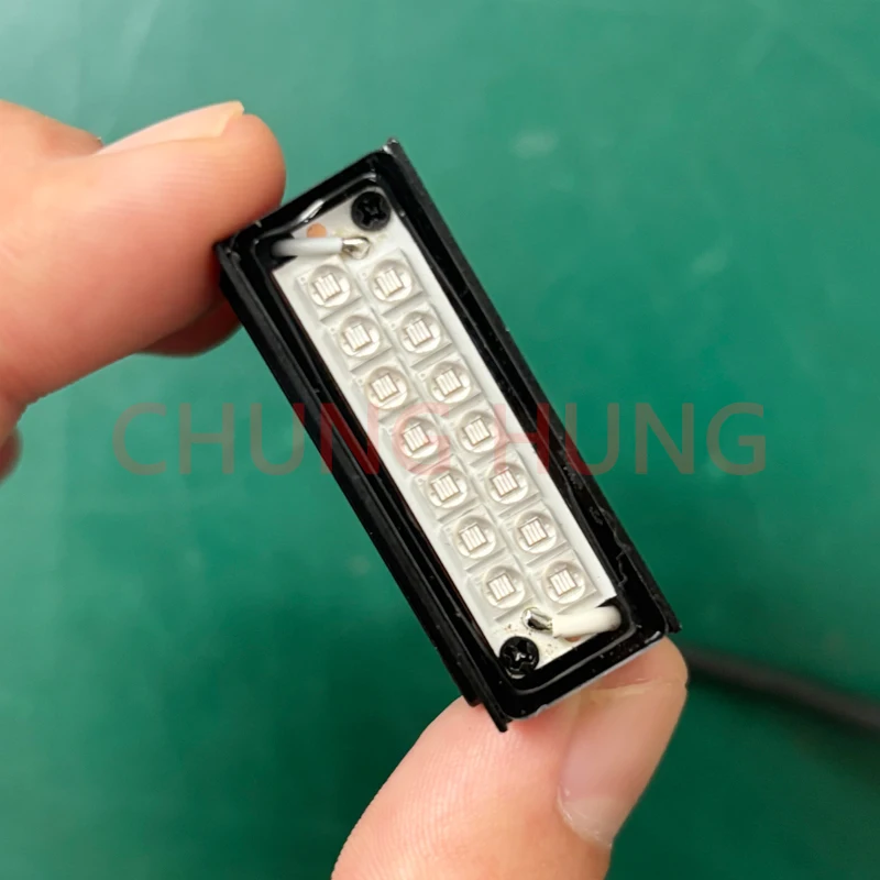 50 واط مصباح معالجة الحبر الصغير بالأشعة فوق البنفسجية 39nm مناسبة ل R1390/L1300/1400/1800 تعديل خاص A3/A4 طابعة مسطحة XP600/TX800 فوهة #3