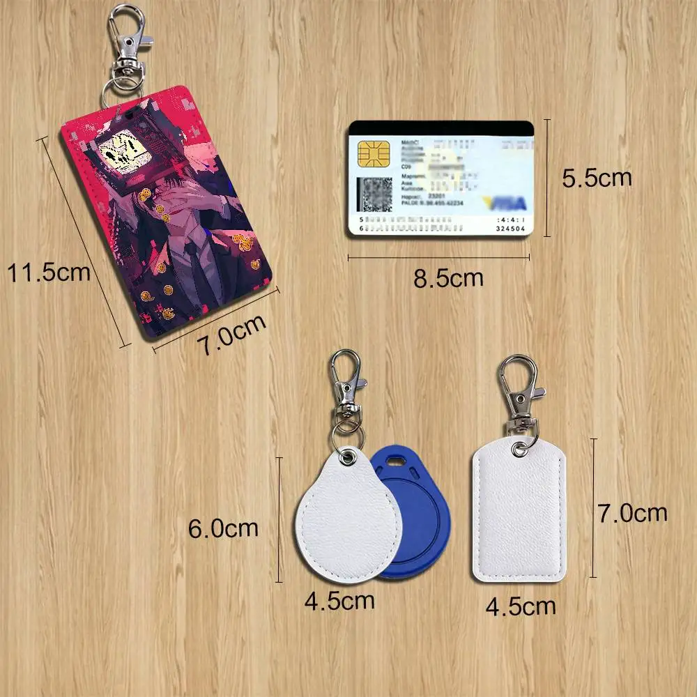 Baek Saheon Kim Soleum GDCG Keychain Holder Suitable For Subway Bank Card Bus Card Case Badge Holder
