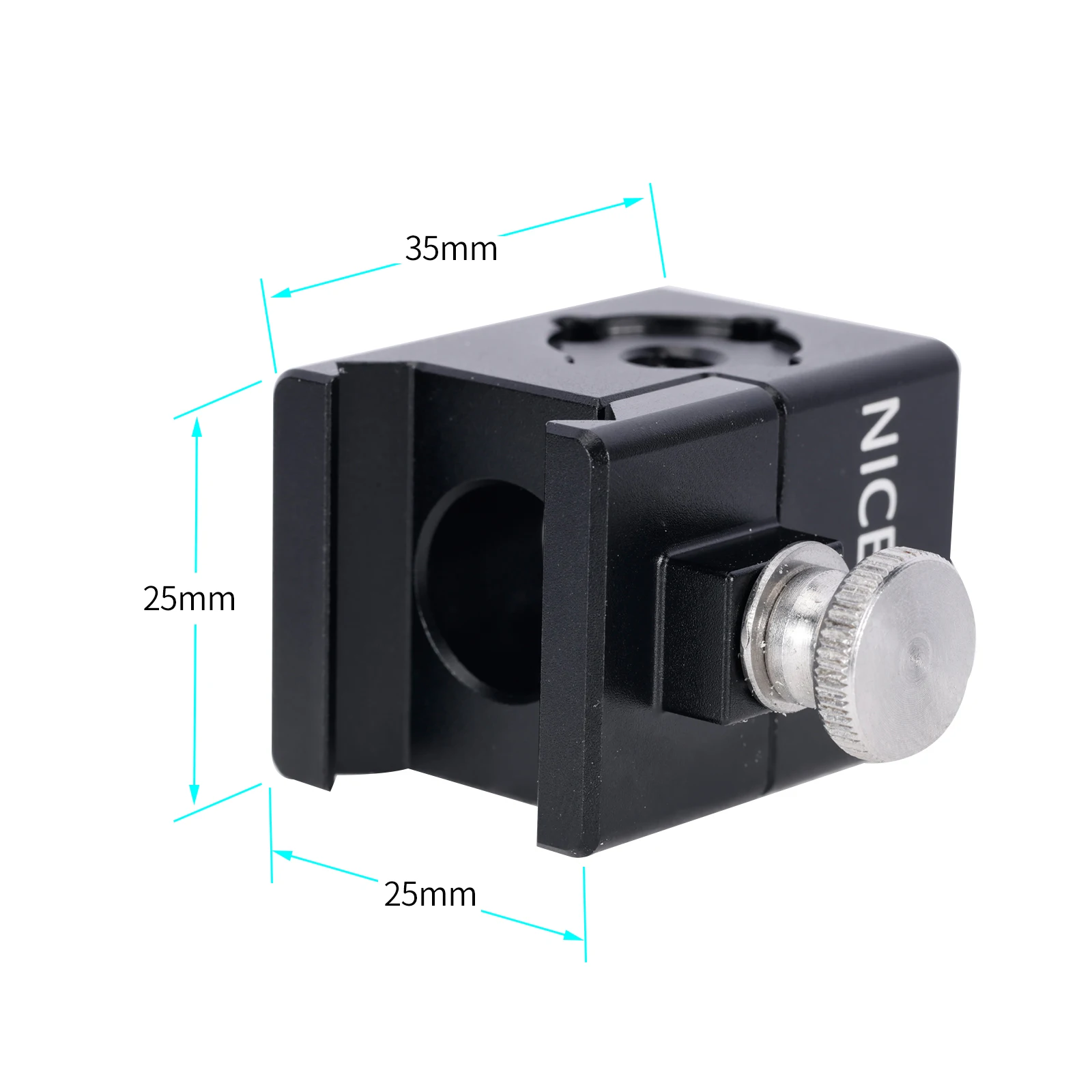 Braçadeira Niceyrig Nato para parafuso de localização Arri (3/8''-16) Adaptador