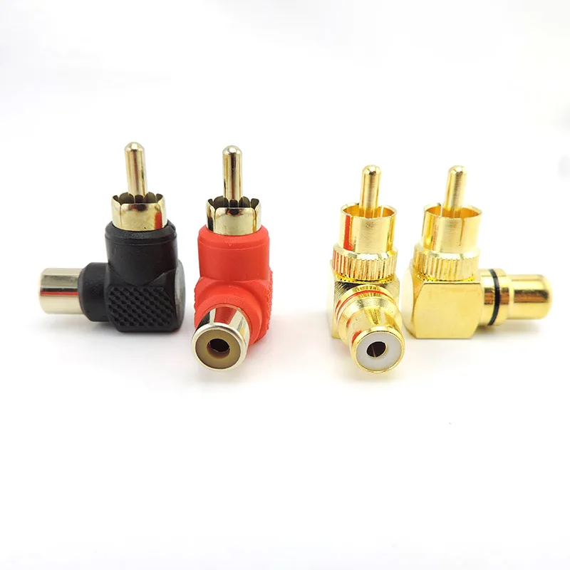 90 Degree Rca Conne… - image
