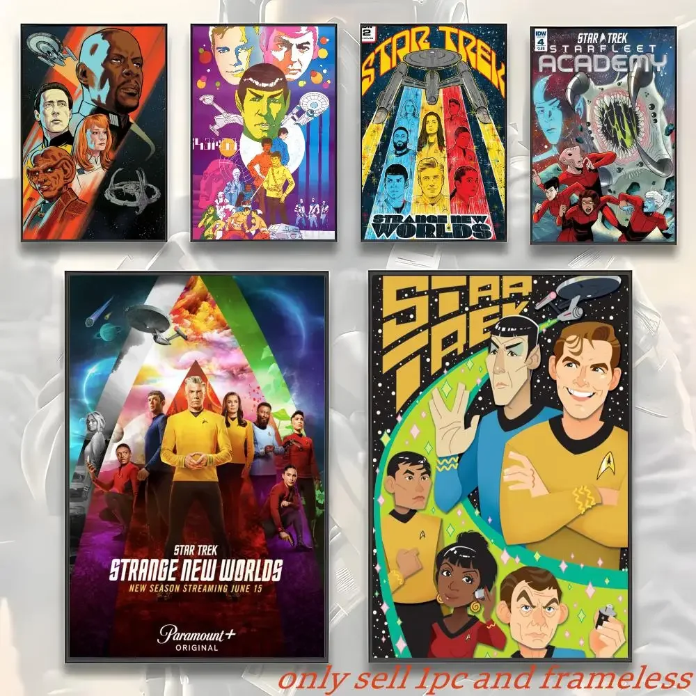 Movie S-Star Trek Films Poster Modern and Elegant Wall Stickers for Home Decor Living Room Dormitory Wall Art