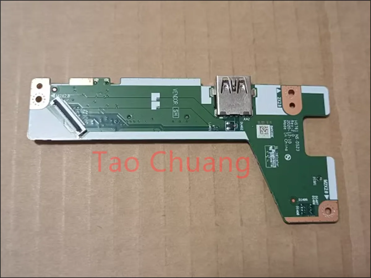 Interruptor USB Botão Board para Lenovo IdeaPad 1, 15ACL7, 3-17ITL, NS-D473, NS-D523