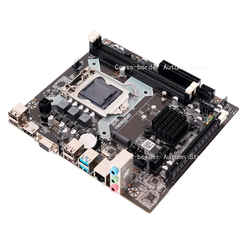 Nueva Placa Base de Escritorio H81 B81, Socket LGA 1150, Compatible con CPU de Doble Núcleo y Cuatro Núcleos I3 I5