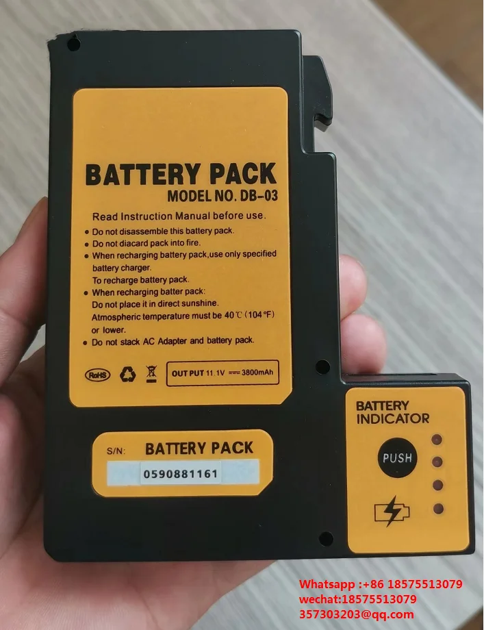 

For Dark Horse DB-03 H9 D-21 Fiber optic Cable Welding Machine Welding Machine Battery Power New