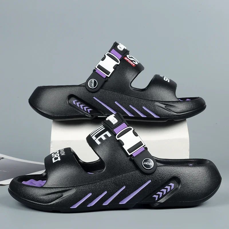 NEUE männer Massage Hausschuhe Outdoor Sandalen Strand Bequeme Weiche Rutschen Casual Schuhe Männer Indoor Outdoor Hausschuhe Große Größe 39-48 – Detail 7
