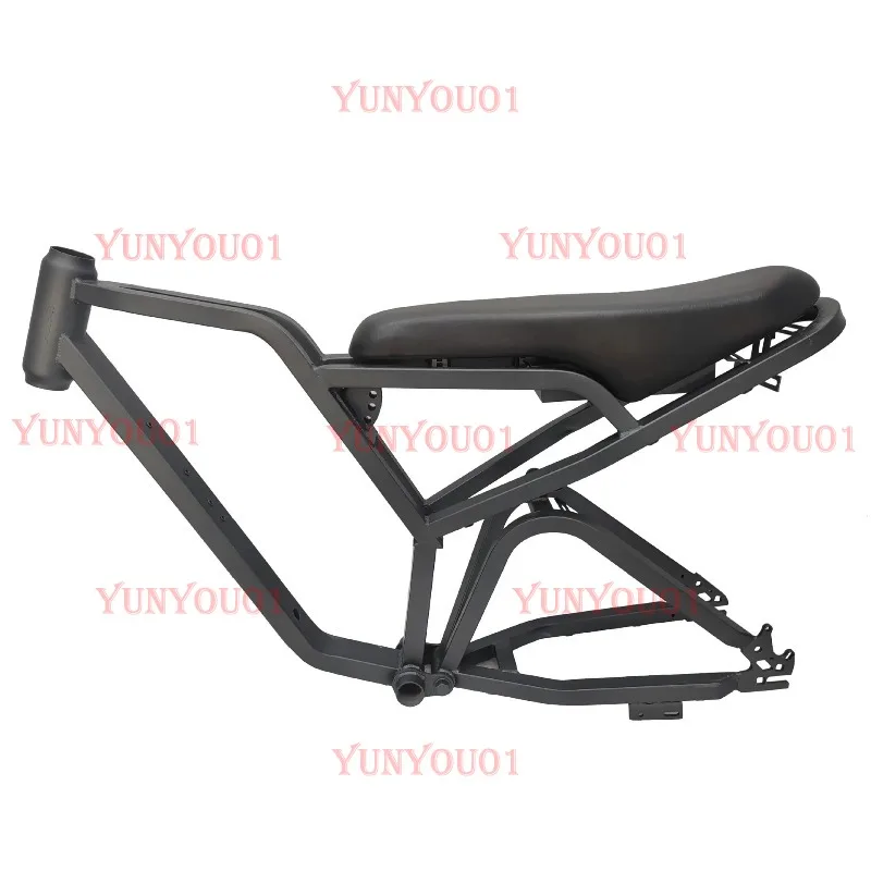 20inch Electric Bike Frame  for Off Road Snow EBike Conversion Kit Fit for Electric Motorcycle Without Shock Absorbers