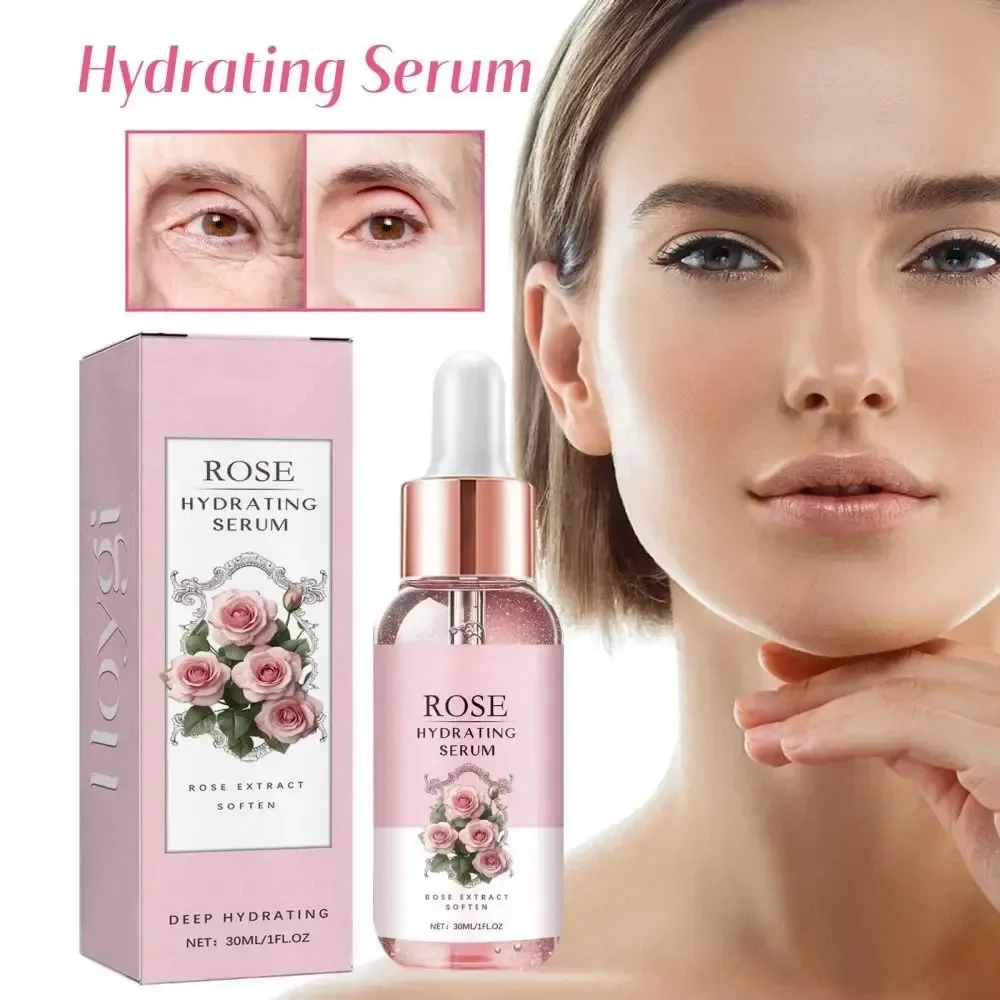 Rose Essence Moisturizing Toner Deep Hydration Long Lasting Moisturizing Cleansing Impurities Moisture Glow