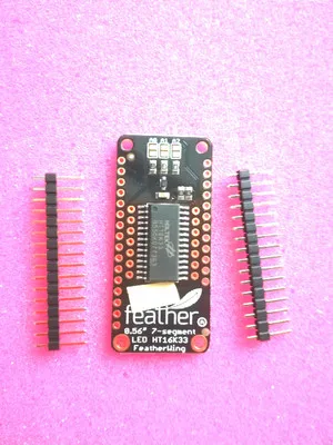 

3088 4-значный 7-сегментный светодиодный матричный дисплей FeatherWing