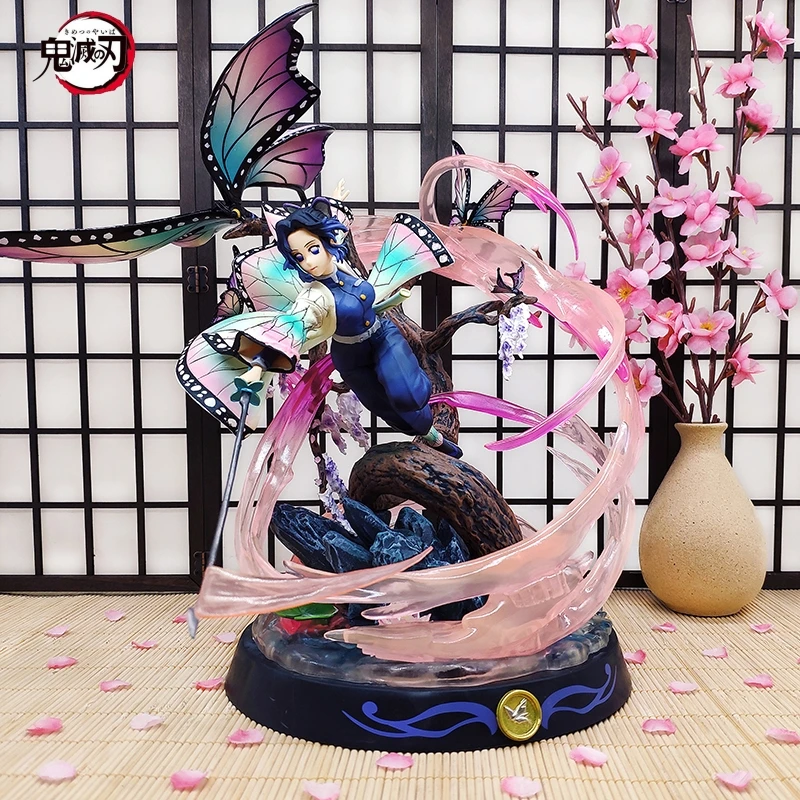 Demon Slayer Anime Figure Kochou Shinobu Action Figurine Pvc Statue Model Doll Kimetsu No Yaiba Figurine Toy Birthday Gifts