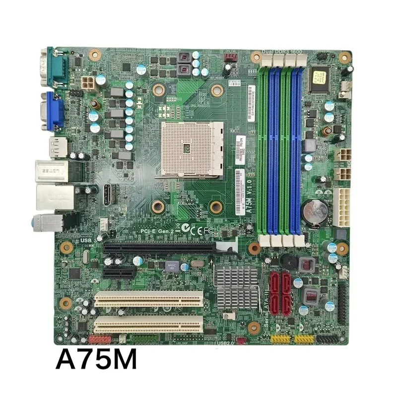 Para Lenovo ThinkCentre M78 placa base de escritorio A75M D3F2-LM2 03T6678 placa base 100% probado OK completamente funciona envío gratis