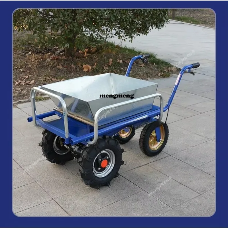 Electric Four-wheeled Iron Agricultural Climbing Transport Vehicle OEM Customizable for Home and Industrial Use