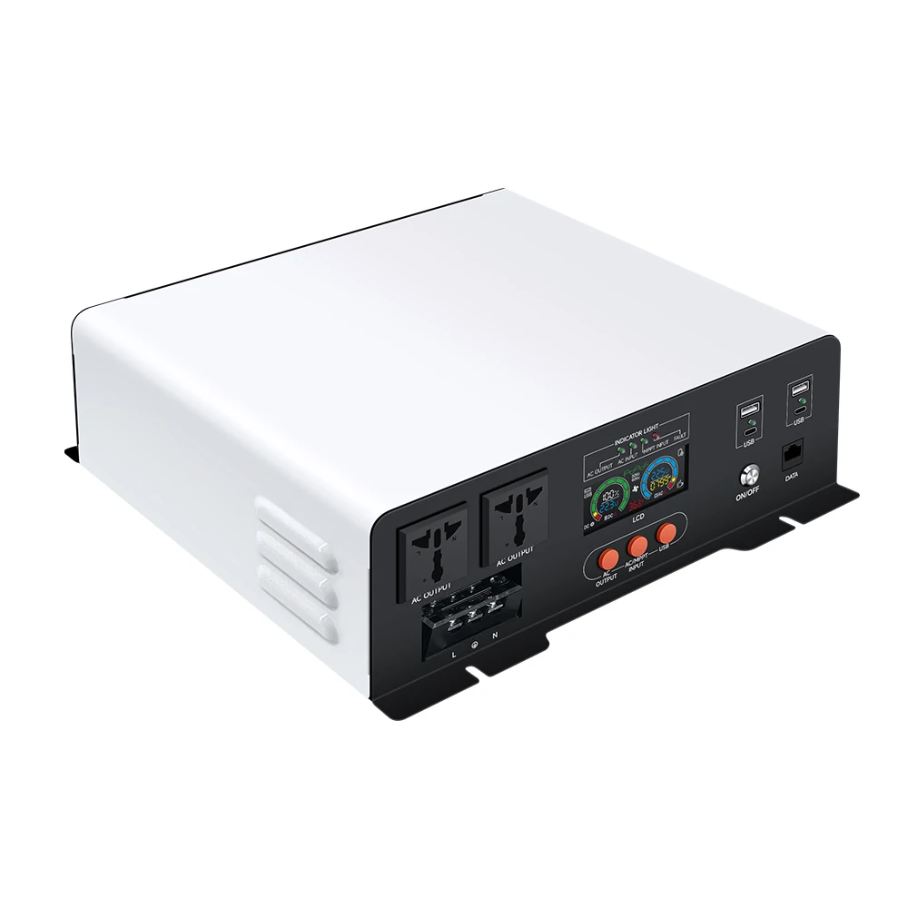 Hybrid Solar Inverter New 48V 220-240V Built-in MPPT UPS AC Charging Dual Output High Efficiency Stable Changi PY-SXN-2000W-248