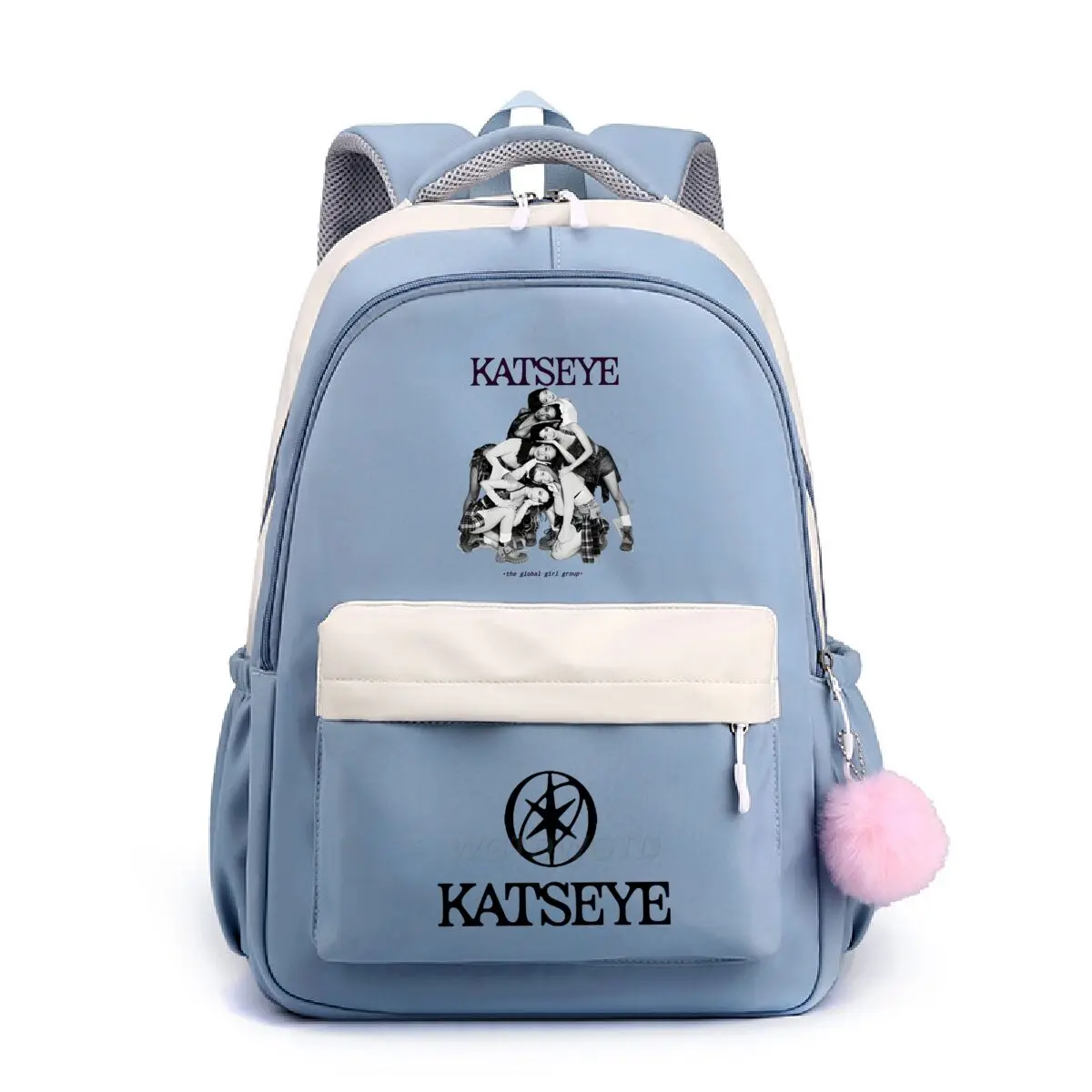 Katseye Tour Merch Backpack Girl's Boy's Children's Rucksack Casual School Bags Travel Outdoor Daypack Girls Knapsack Bag