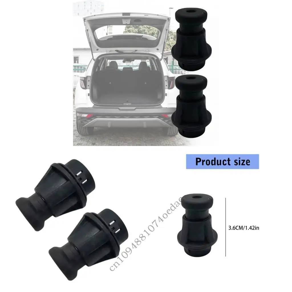 

4Pcs Door Lock Buffer Damper Soundproof Pad Damping Protector for Car SUV