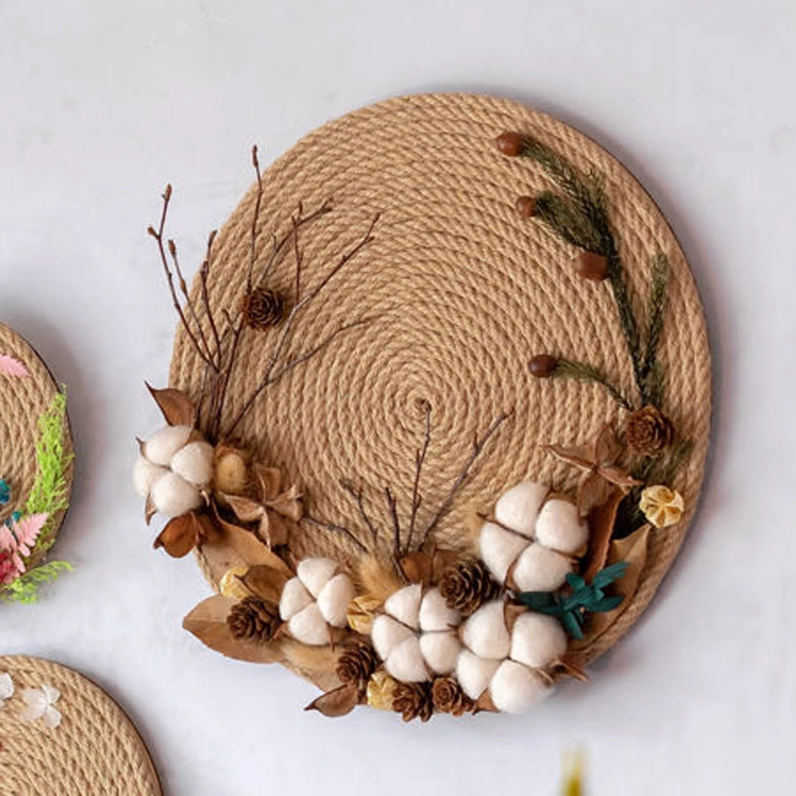 

20pcs Jute Rope Decorative Hemp Rope for Christmas Tree Gift Wrapping Packaging Craft Twine Party Accessories Wedding Home