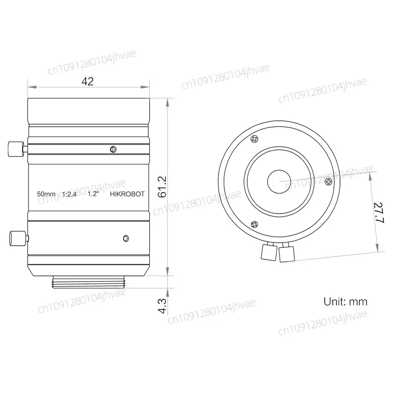 

Hot NEW HIKROBOT MVL-KF5024M-25MP 25MP 50mm F2.4 1.2" C-mount Low Distortion Fixed Focus Industrial FA Lens and Tamron Indu