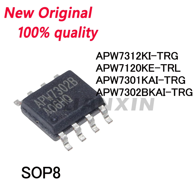 10/PCS New Original APW7312KI-TRG APW7120KE-TRL APW7301KAI-TRG APW7302BKAI-TRG SOP8 LCD power management chip In Stock