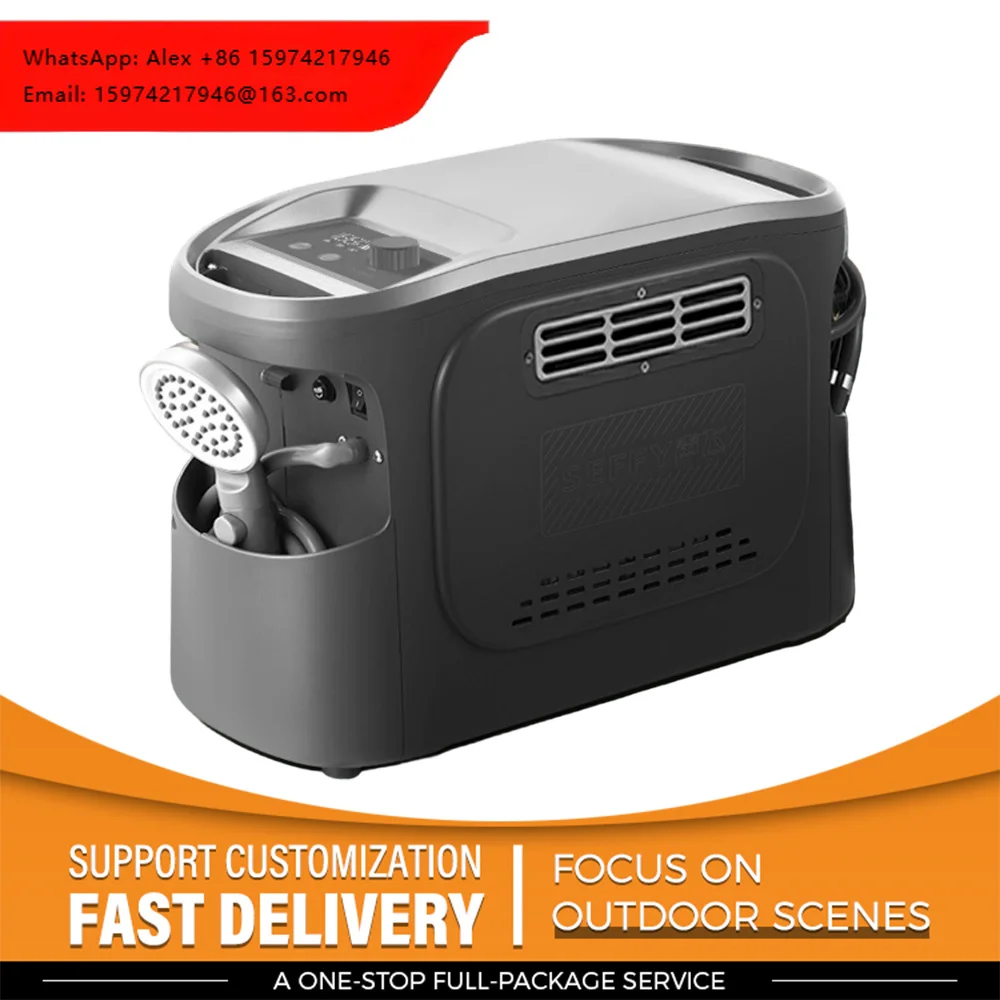 High Efficiency 3L Portable Gas Water Heater Oxygen-free Copper Material Microcomputer Control For Outdoor Camping Shower