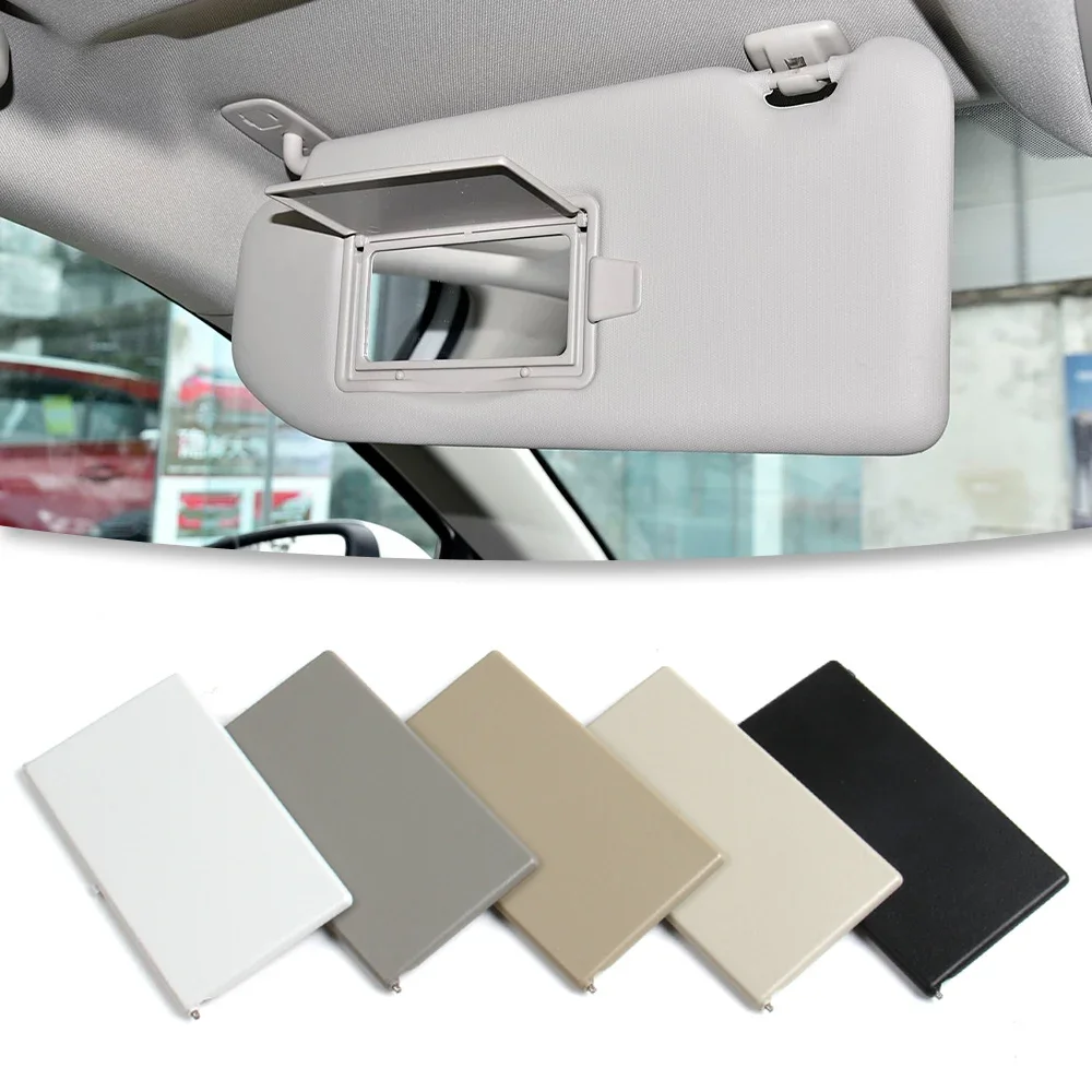 Car  Vanity Mirror Cover Car Sun Visor Cover For Peugeot 408 508 308S  4008 3008  Citroen C4L  C-Triomphe  C5 Aircross C-Quatre