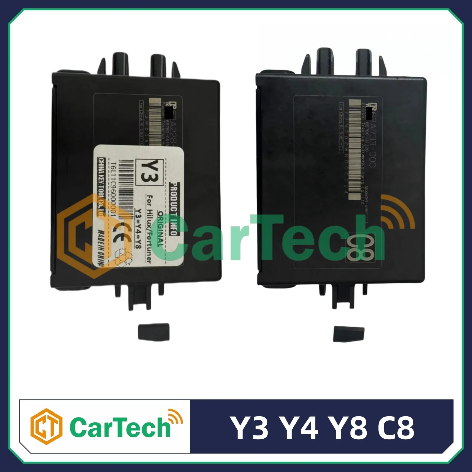 Immobilizer box for Toyota Y3 Y4 Y8 C8 For Hilux For Revo For Fortuner For Hiace For Rav combined with 8A chip already programed