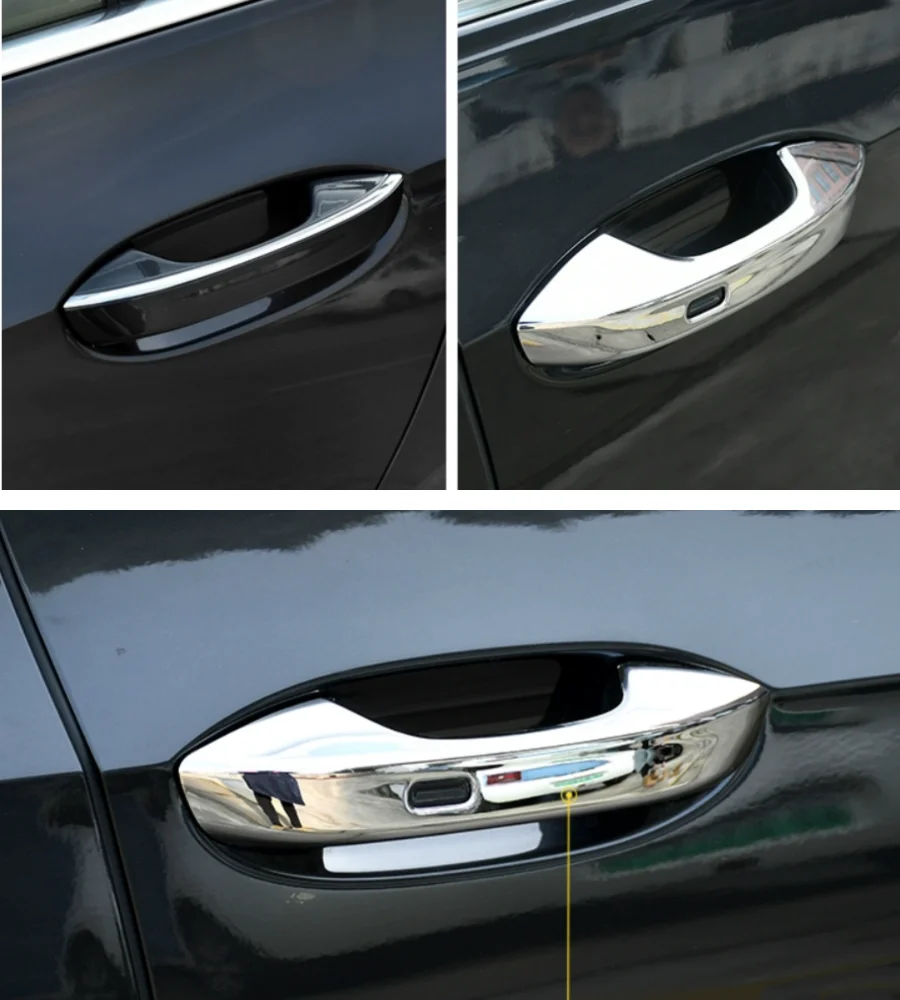 

Auto Replacement Parts For VW Volkswagen Golf 8 MK8 2020 - 2023 Car Door Handle Catch Protection Cap Cover Trim