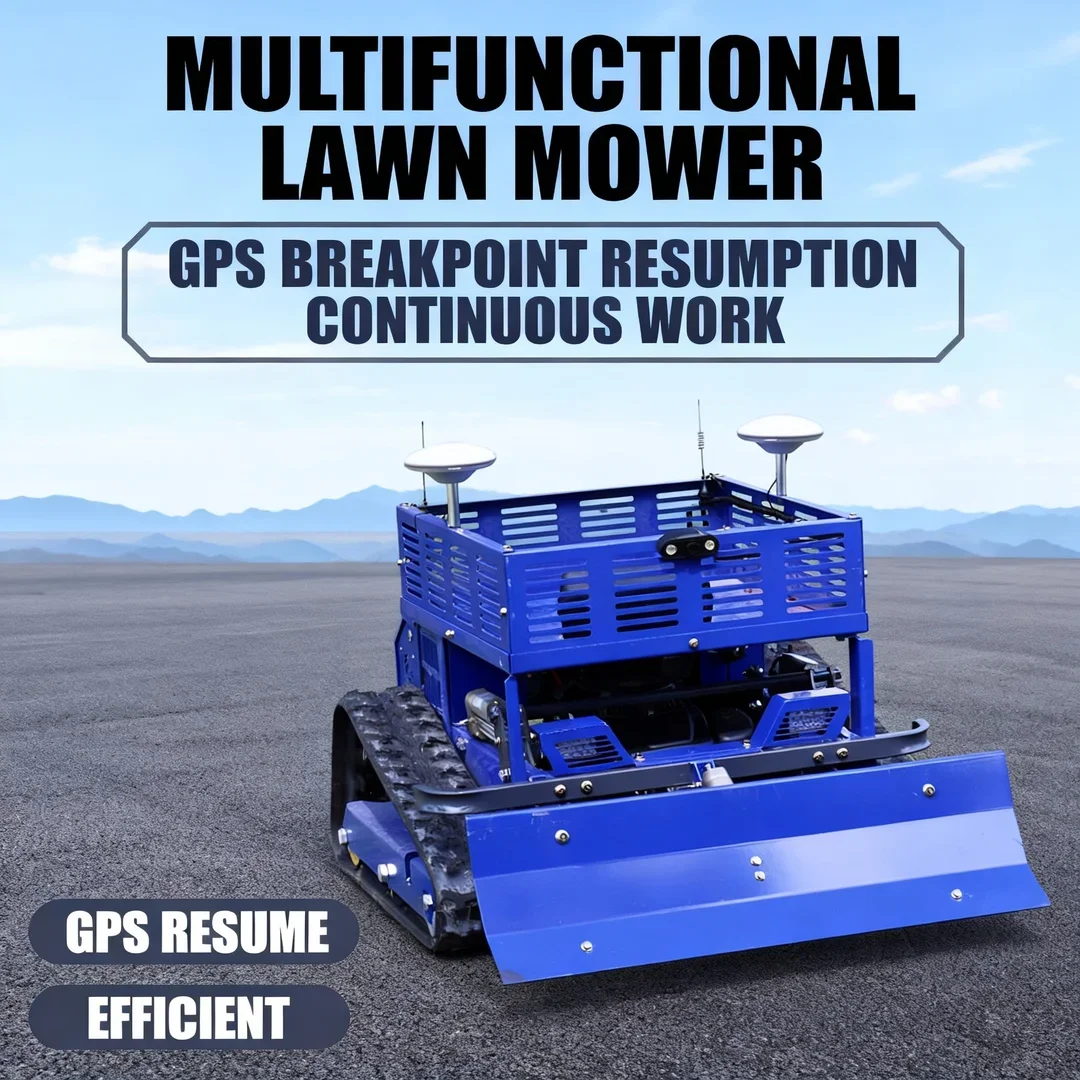 Customized Highly Cost-Effective 4-Stroke Lawn Mower GPS Auto Navigation 550mm Cutting Width Remote Control Robot