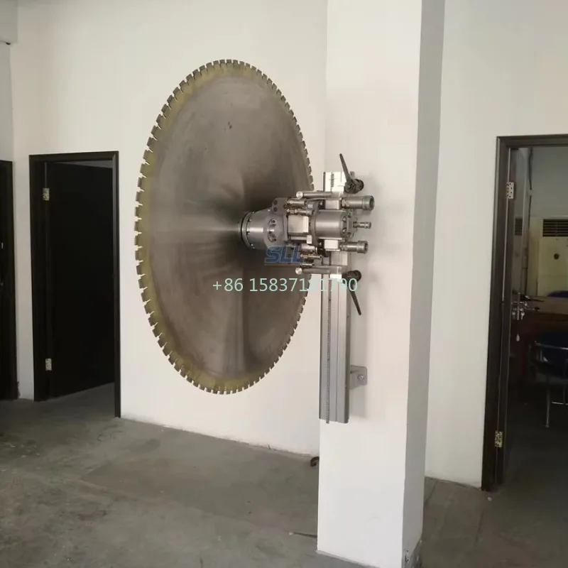 

Professional Chaser Wall Saw Grooving Cutting Machine High Power Wall Saw Quality Hydraulic Concrete Wall Saw Machine for Greece