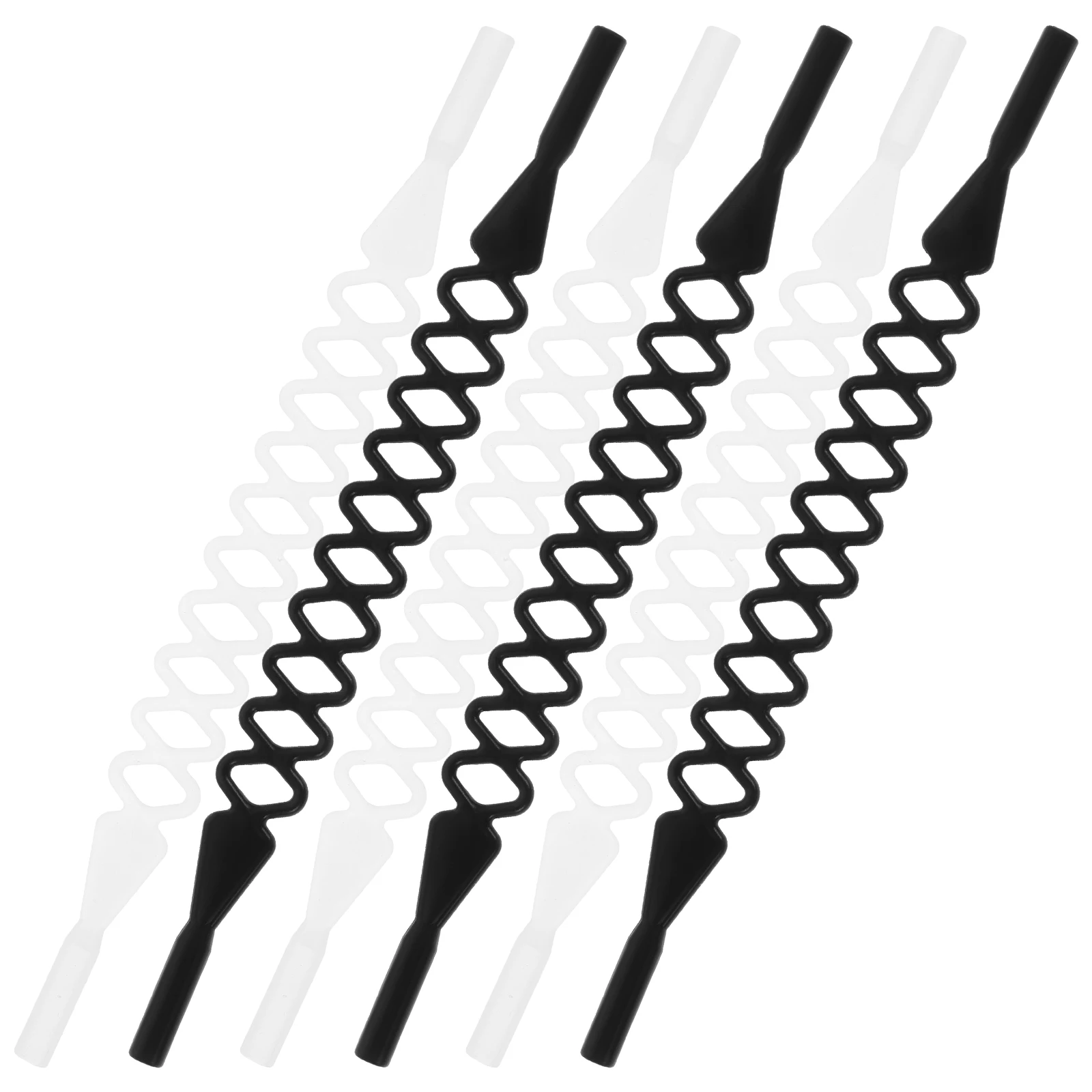 6 Pcs Glasses Strap Silicone Anti Rope Eyeglasses Holder Sports Sunglass Chain Diving Goggles Straps Non Cords