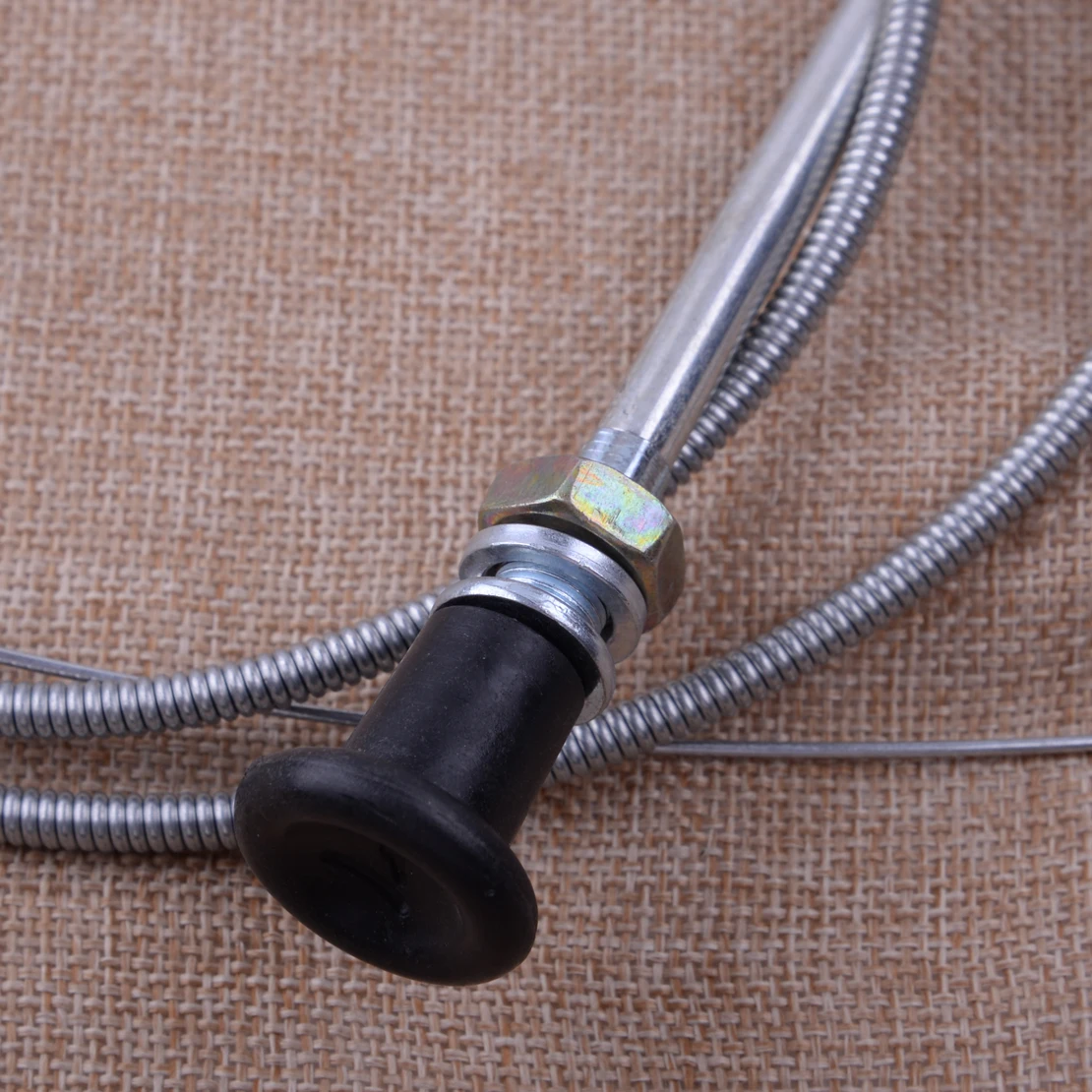 Letaosk-cabo cortador de grama, universal, prata 237, puxador de gramado, 63 polegadas, conduíte interno de 60 polegadas