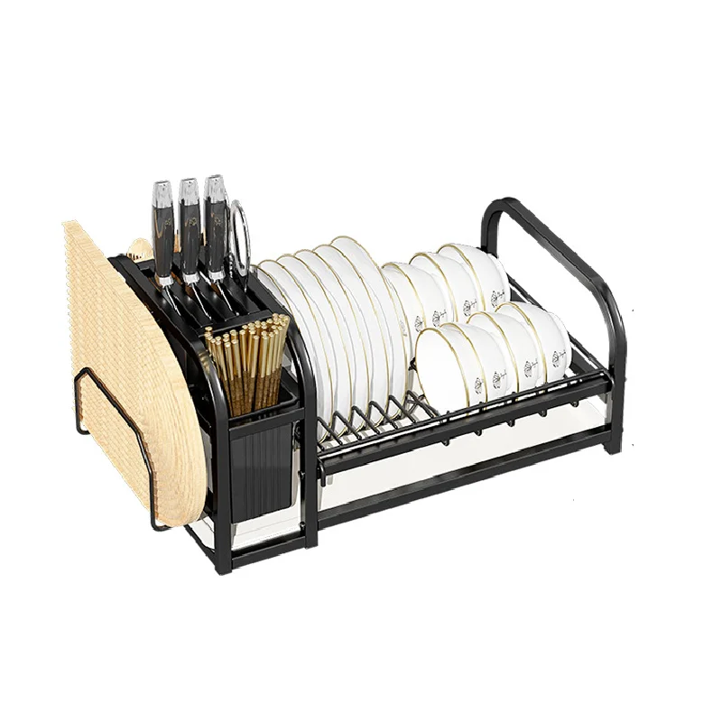 

A74E-For Bowls, Dishes, And Plates,Storage Rack For Kitchen For Drying, Washing, Draining