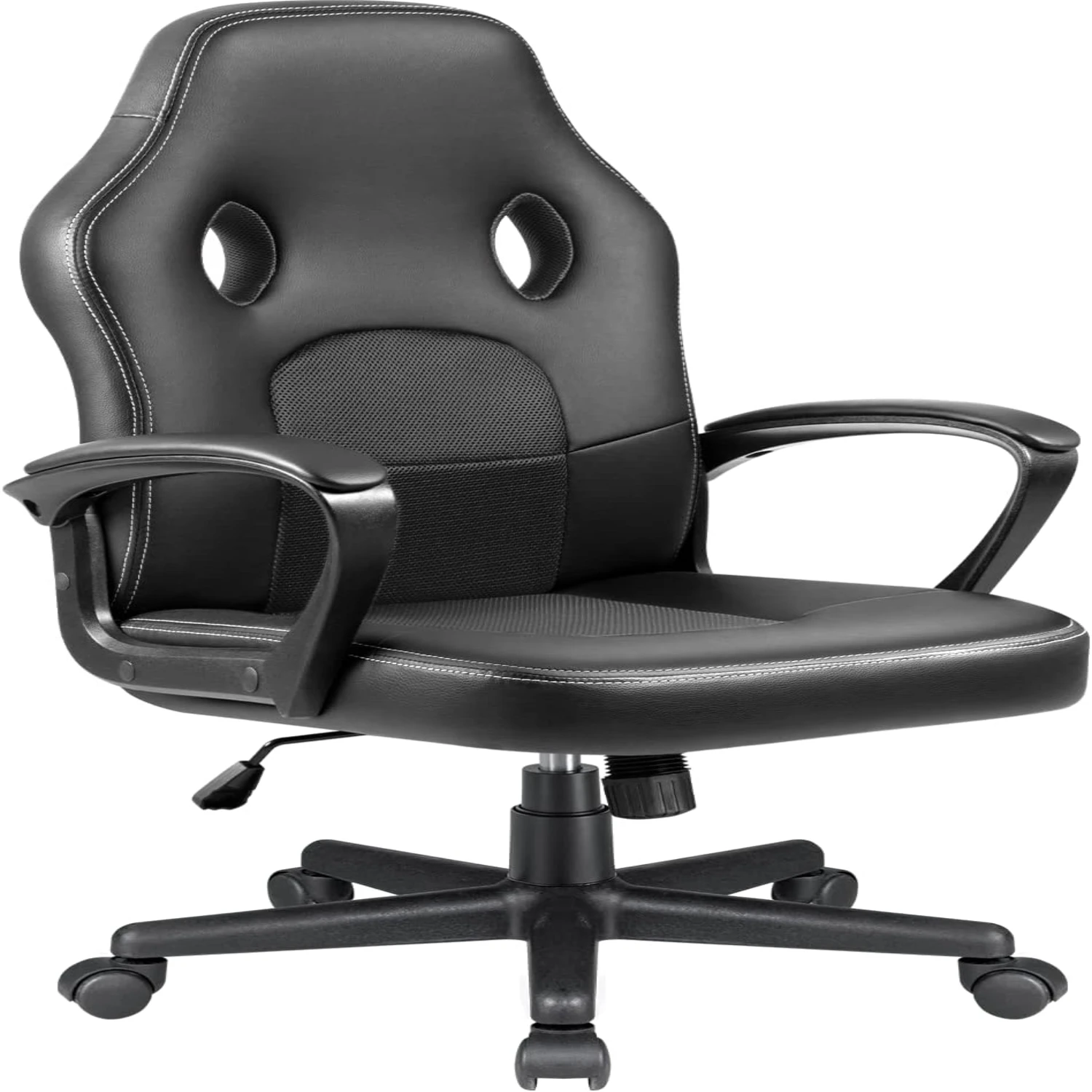 

Office Exectuive Chair High Back Leather Gaming Chair Managerial Desk Chair Height Adjustable Computer Chair Racing Style Ergon