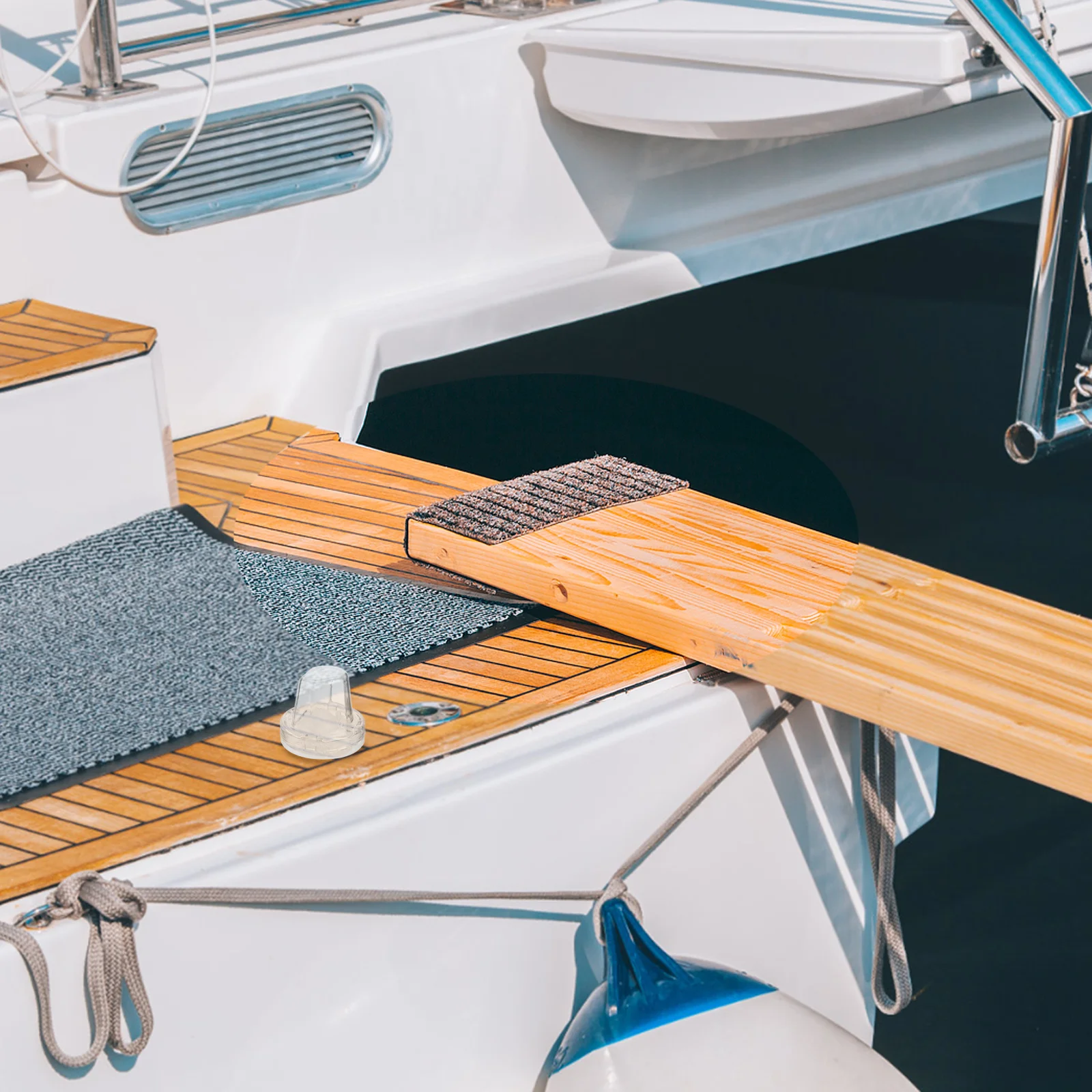 

Marine Ball Scupper Valve Heavy Duty Boat Drain Plug High Flow Yacht Deck Outlet Leak Proof Self Bailing System For Thru Hull