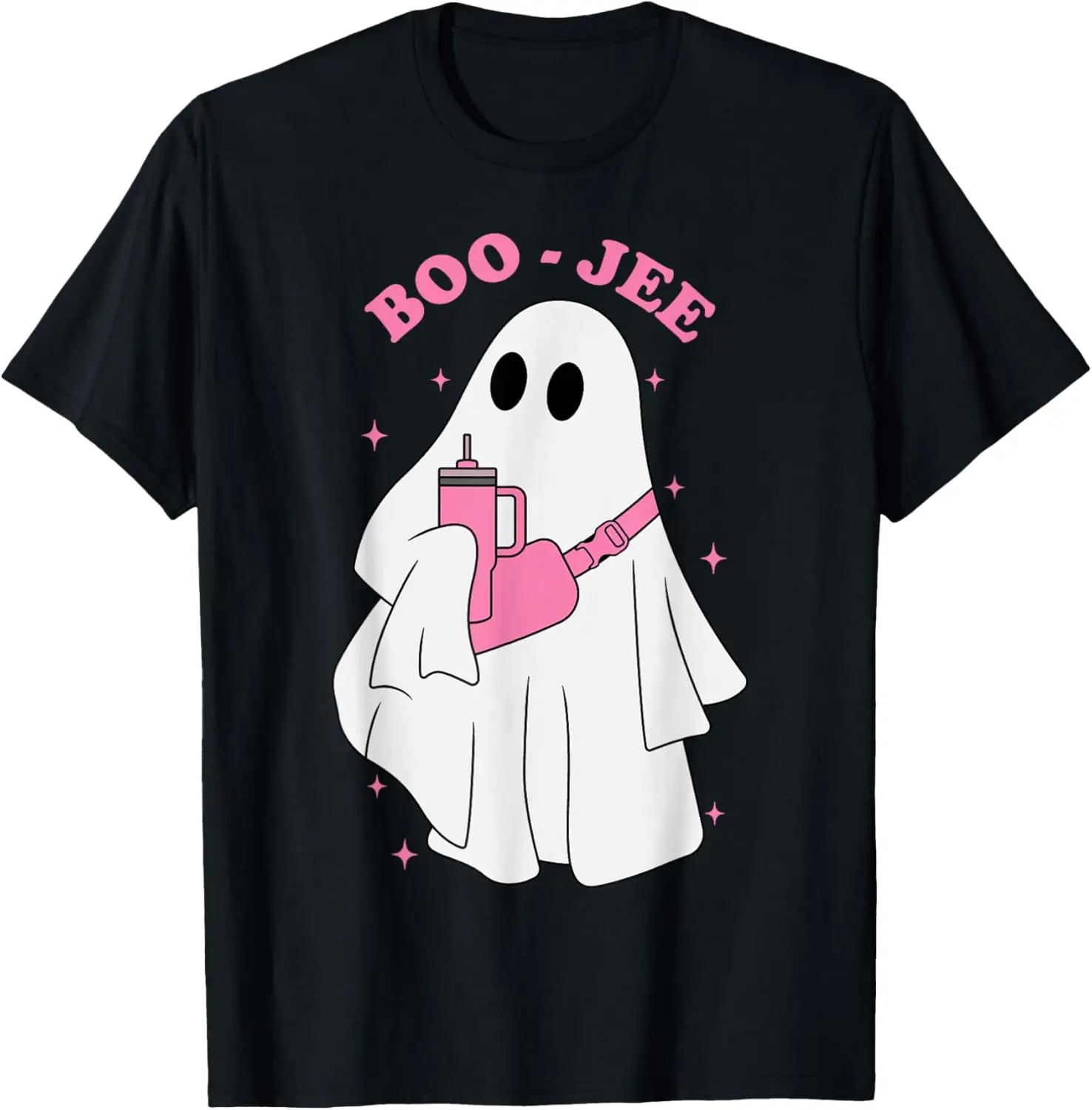 Funny Boo-Jee Ghost halloween boo jee ghost spooky season T-Shirt