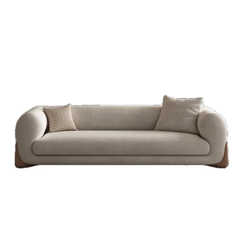 Italian light luxury velvet sofa bench, bedroom end stool, living room pedal