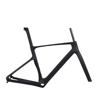 Customized carbon bicycle frame, disc brake band, handlebar, Di2 hidden cable, paint+logo, more frame options according to cust
