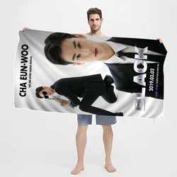 Cha-EunWoo Towel Microfiber Beach Towel Absorbent Quick dry Soft Yoga Swimming Resort Mountain Climbing Towel