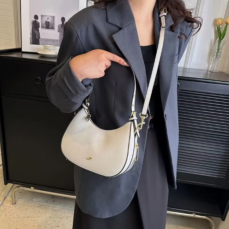 

2025new arrival crescent bag casual shoulder bag work clothingeasiest for matchfashion underarm bag casualtrendy women's bag