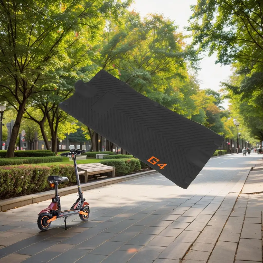 

Для Kukirin G4 электрический скутер палуба резиновая накладка противоскользящая резиновая накладка для ног для электронного скутера Kickscooter модифицированные аксессуары